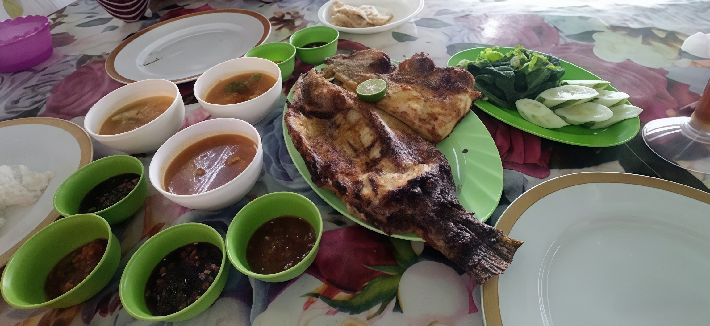 Lesehan Mbak IIS Danau Ranau - Ikan Bakar