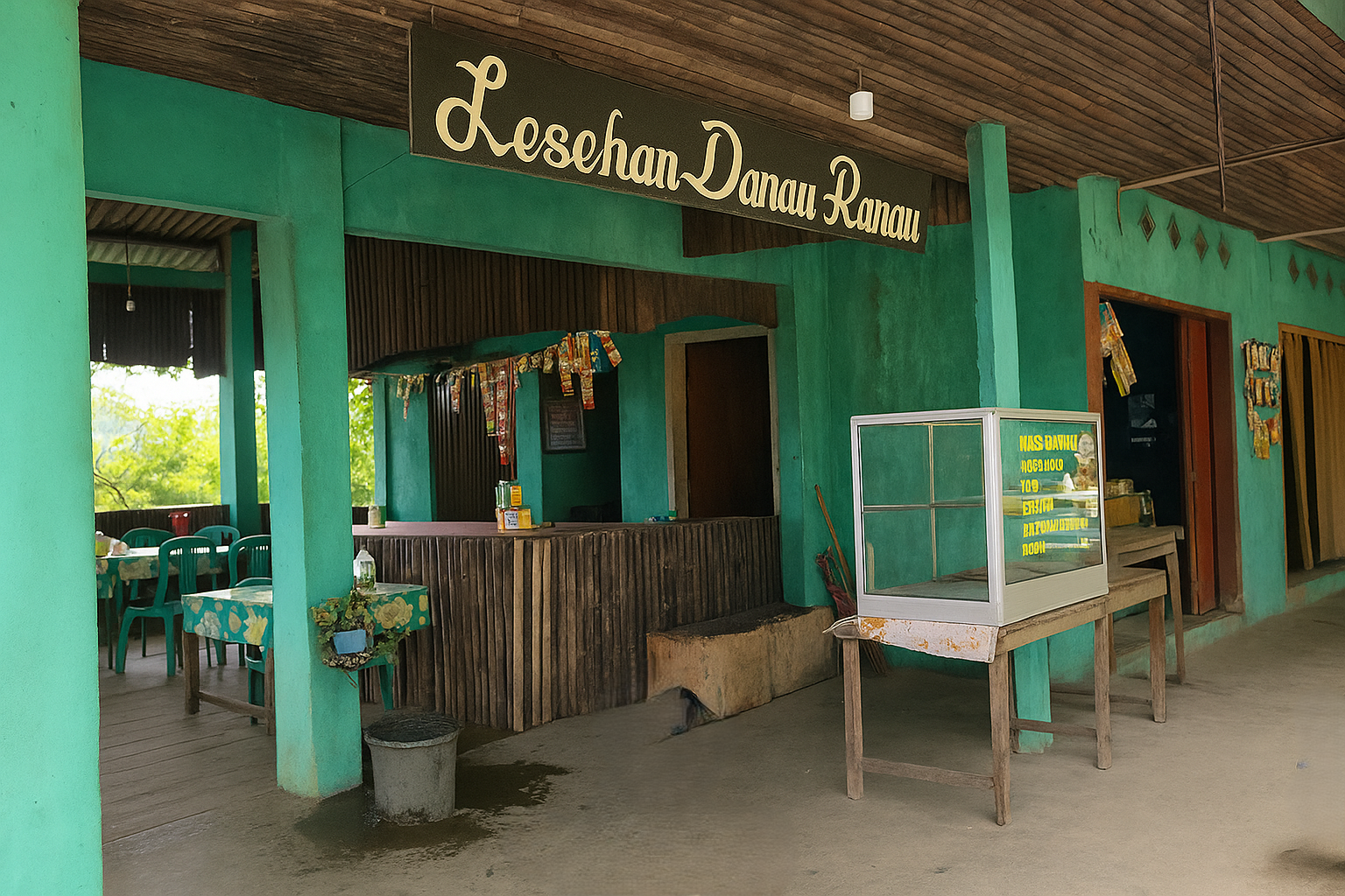 Lesehan Danau Ranau